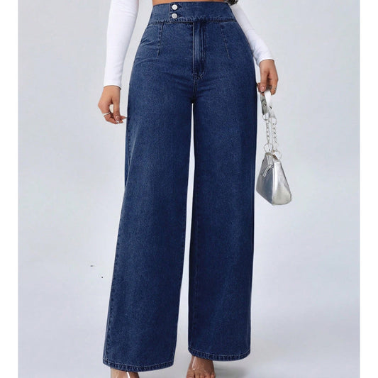 Emilia | High-Waisted Wide-Leg Jeans