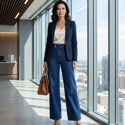 Emilia | High-Waisted Wide-Leg Jeans